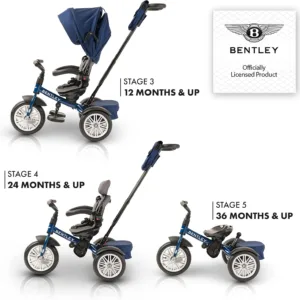 Bentley Trike Sequin Blue