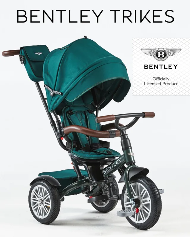 🌿 Luxury meets adventure! 🌿 Introducing the Bentley Trike in elegant Spruce Green—designed for style, comfort, and ultimate versatility. Officially licensed by Bentley, this 6-in-1 trike evolves with your child, making every ride a premium experience.

✨ Sophisticated design
🚲 Grows with your little one
🛞 Signature Bentley wheels

Ride in luxury from day one! 💚
🔗 Shop now: www.bentleytrikes.com

#BentleyTrike #LuxuryForKids #SpruceGreen #StylishParenting #BentleyLifestyle