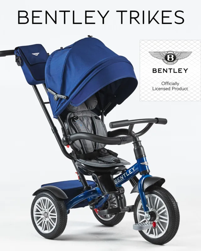 💙 Elegance on Three Wheels! 💙 Introducing the Bentley Trike in stunning Sequin Blue—a perfect blend of luxury, performance, and versatility. Officially licensed by Bentley Motors, this 6-in-1 trike grows with your child for a stylish and comfortable ride at every stage.

💙 Sleek & sophisticated design
💙 Adjustable, parent-controlled steering
💙 Bentley-inspired wheels for a smooth ride

Let your little one ride in style! 
🔗 Shop now: www.bentleytrikes.com

#BentleyTrike #SequinBlue #LuxuryForKids #RideInStyle #BentleyBaby #TrikeLife #StylishParenting